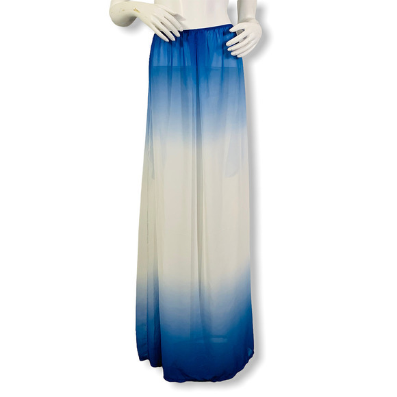 GAMISS Tie-Dye Maxi Skirt - Picture 1 of 7